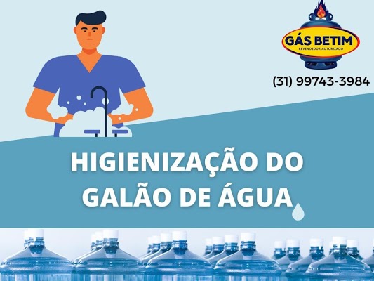 como fazer a limpeza do galão de agua
